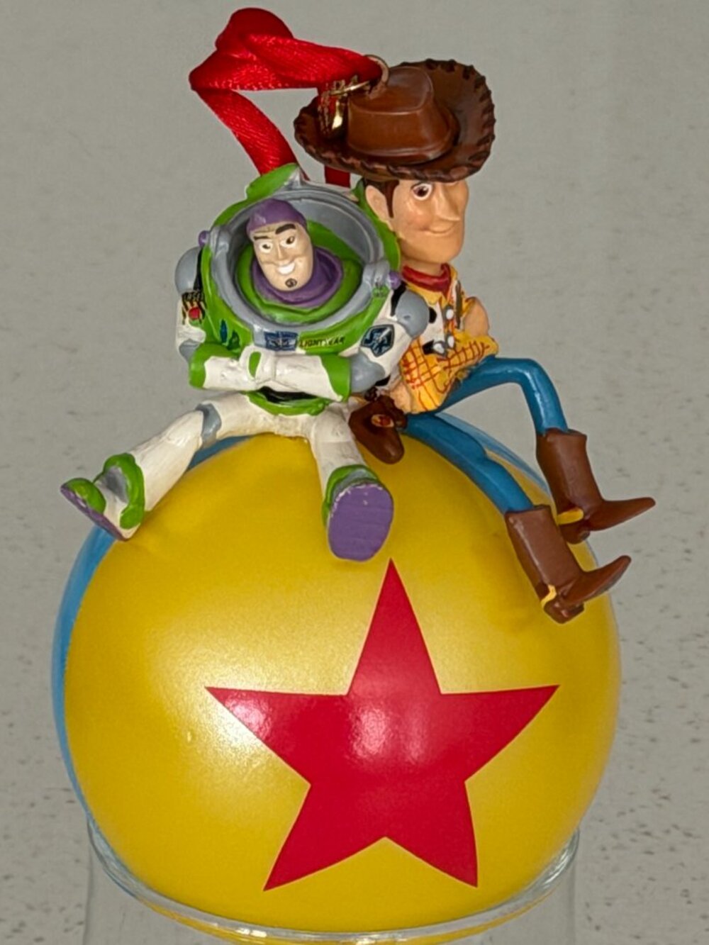 Disney Store Sketchbook Ornament Pixar Ball Buzz & Woody Toy Story